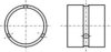 KOLBENSCHMIDT 71251693 Small End Bushes, connecting rod